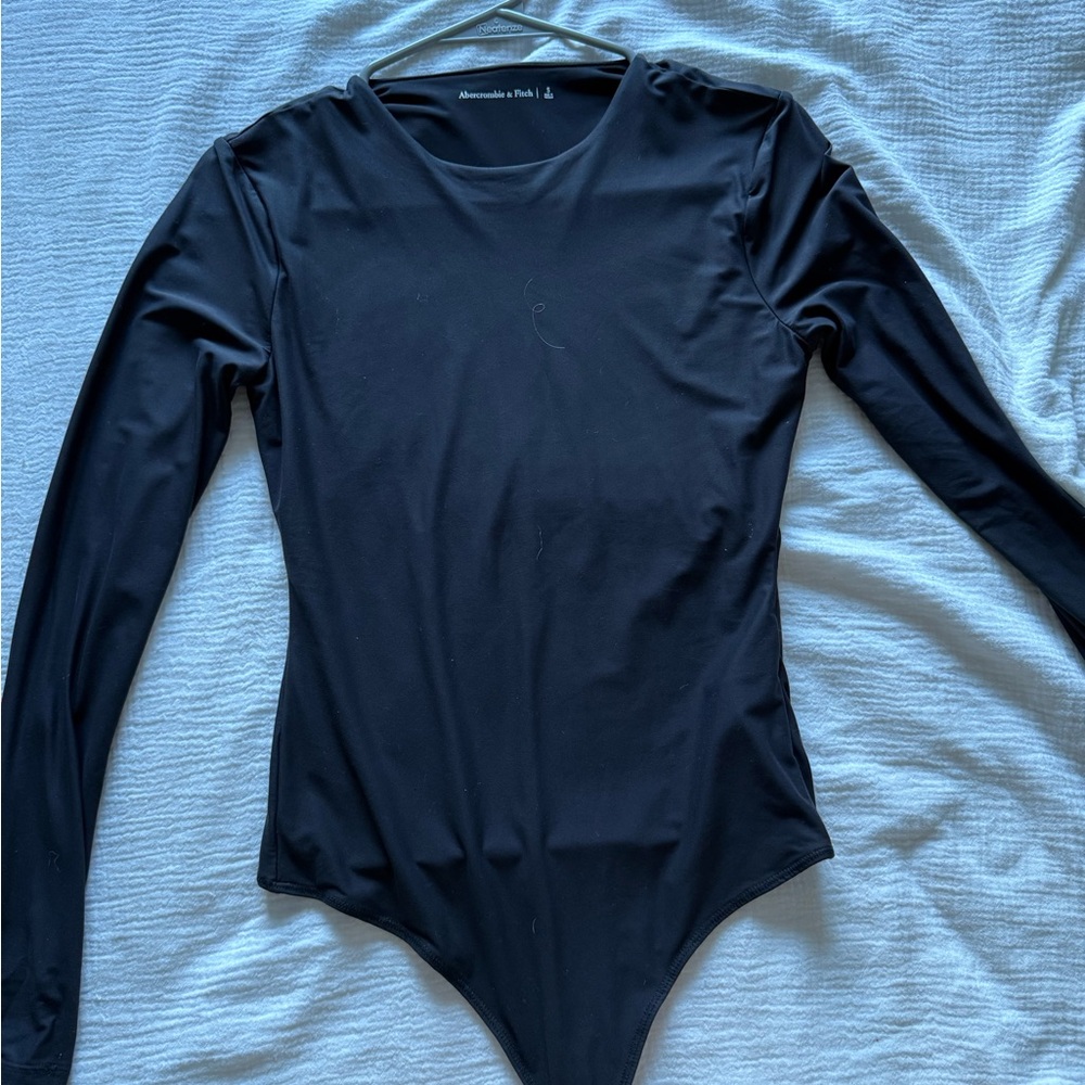 Abercrombie & Fitch Charcoal Long Sleeve Top
